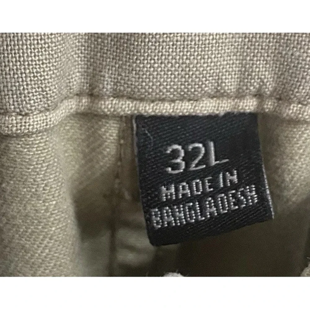 Banana Republic Pants Mens 32x33 BAGGY Loose Khaki Wide Adjustable‎ Sides